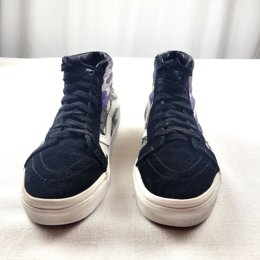 VANS Sk8-Hi Reissue 'Pop Camo' Hightops Sneakers Skate Shoes - Size W 9.5/ M 8 - Picture 4 of 9